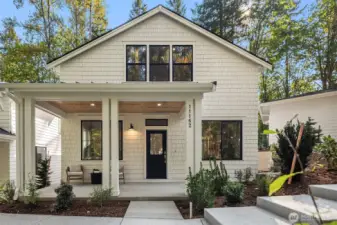 Classic Poppy Shingle Elevation - surroundings may differ from subject property.