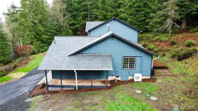 New paved driveway adding lasting value.