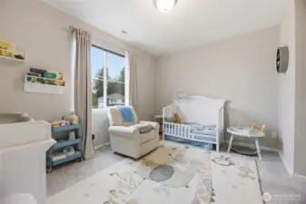 Spacious bedroom 3 on upper level