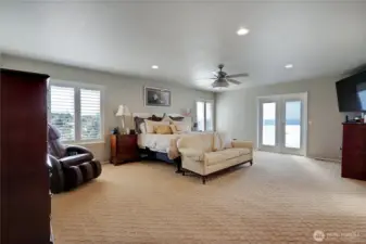 Primary Suite with private deck access