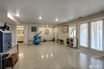 Finished Basement with full bath.