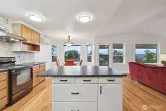 Kitchen and all of the interior rooms and ceilings were painted in March 2026.