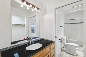 Primary en-suite bathroom.