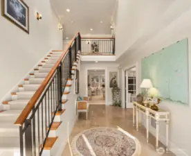 Inviting entrance