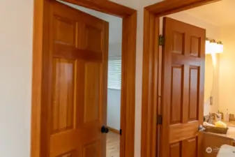 Nice wood doors