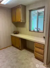 craft/back entrance