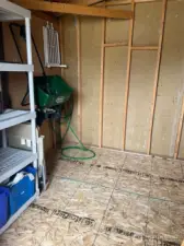 shed in back