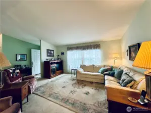 Living room from dining room