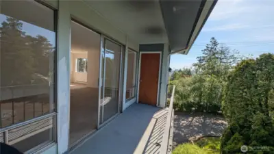 Great Storage area off the deck.