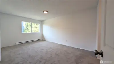 Fresh paint and new carpets.