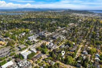 Proximity to bus lines, shopping, restaurants.