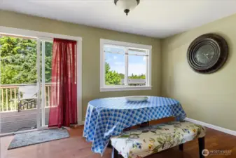 Dining Area - Opens to back deck