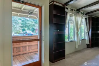 Excellent accessibility ~ Wide wheelchair ramp to front door.