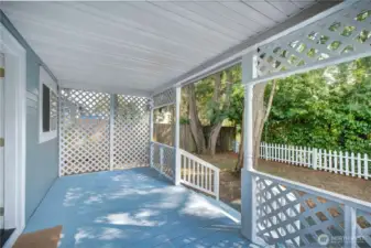 Sitting porch