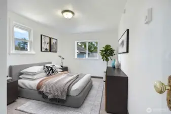 SW bedroom - virtual