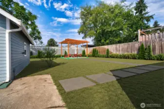 Back yard - virtual