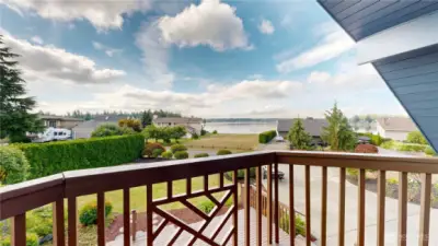 View from the balcony