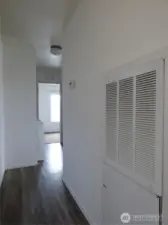 Hallway with Forced Air Furnace