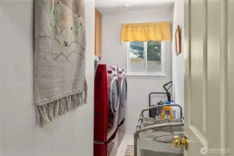 Laundry utility room washer and dryer stay!