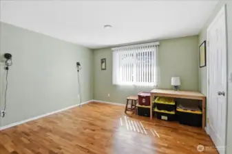 Main floor second Primary Bedroom option connected to full bath.