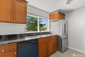 New dishwasher and Refrigerator