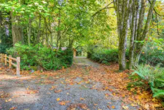 Driveway from Pt. Richmond Dr.