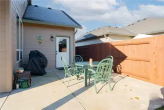 Back Patio Uncovered