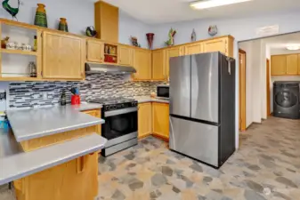 New gas range