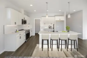 Virtually Staged. Pictures are of Whidbey Plan. Colors and finishes may vary. See Site Agent for details.