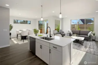 Virtually Staged. Pictures are of Whidbey Plan. Colors and finishes may vary. See Site Agent for details.