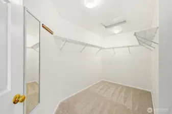 Primary walk-in closest