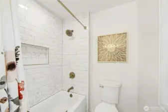 Upstairs hall bath