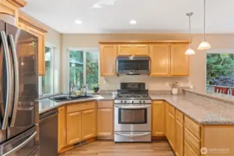 Main level kitchen