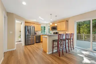 Main level kitchen