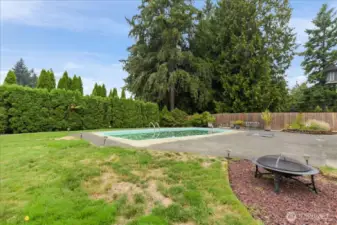 It really is a great back yard.