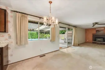 Dining Room and Rec Room