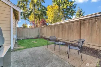 Fully Fenced Back Yard