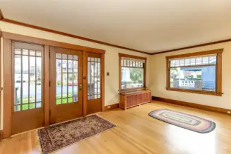 Entry and Living room