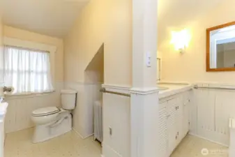 Upstairs bathroom
