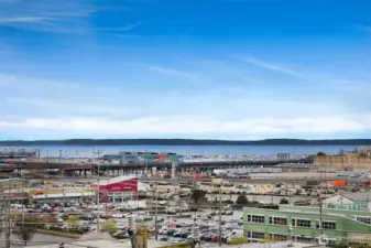 Views of Elliott Bay, Magnolia and West Seattle