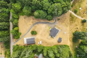 Bird's eye view of 2.15 acres