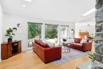 Just inside from the entry - enjoy open concept living.