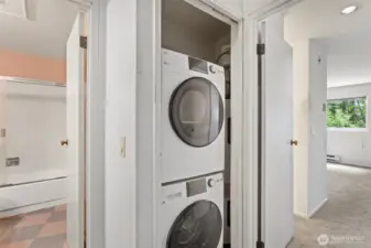 Washer & Dryer in Unit