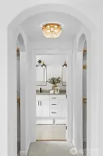 Entrance to primary en-suite.