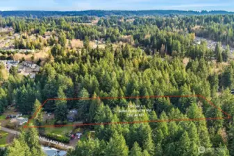 7 parcel plat with community septic drainfield engineering plans drawn