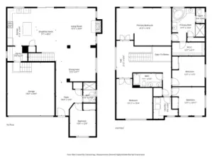 Detailed floor plan providing a clear view of the home’s thoughtful layout.