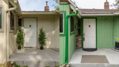 Side by Side of Updated Paint.