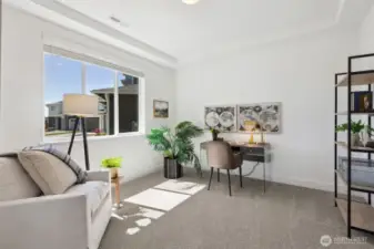 This is a general representation of floor plan and may vary from actual home constructed. Features in photos, upgrades, elevation, materials, dimensions and layout all subject to change without notice.