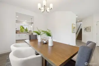 This is a general representation of floor plan and may vary from actual home constructed. Features in photos, upgrades, elevation, materials, dimensions and layout all subject to change without notice.