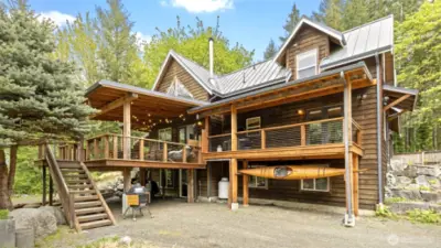 Welcome to your new, custom creekside home!